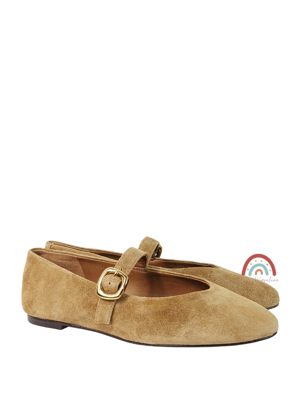 New! Madewell The Remy Mary Jane in Suede Dried Acorn 10 - Picture 3 of 12